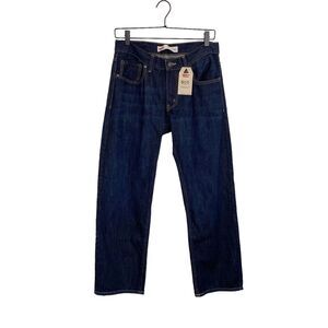 Levis 505 Regular Fit Extra Room in Thigh Size 18 Dark Wash Straight Leg Jeans
